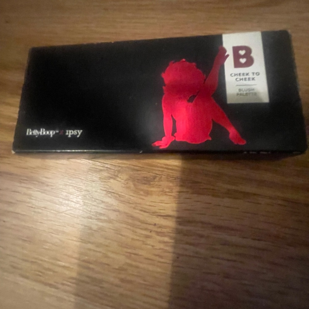 Betty Boop Cheek to Cheek Blush Palette IPSY never opened